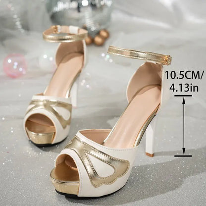 Super High Heel Sandals Women's 2025 Summer New