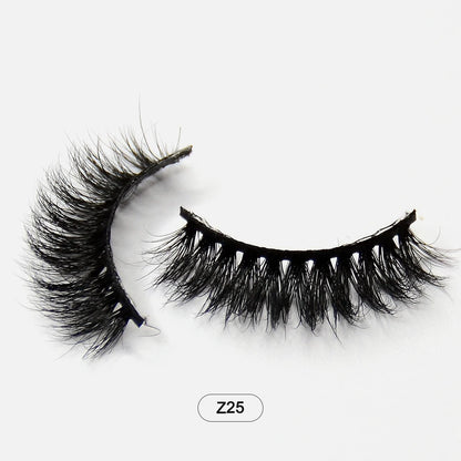 Dropshiping Makeup Mink Lashes Fluffy Soft Full Fake Eyelashes Natural False Eyelashes Wispy Lash Extension Z25 CHINA