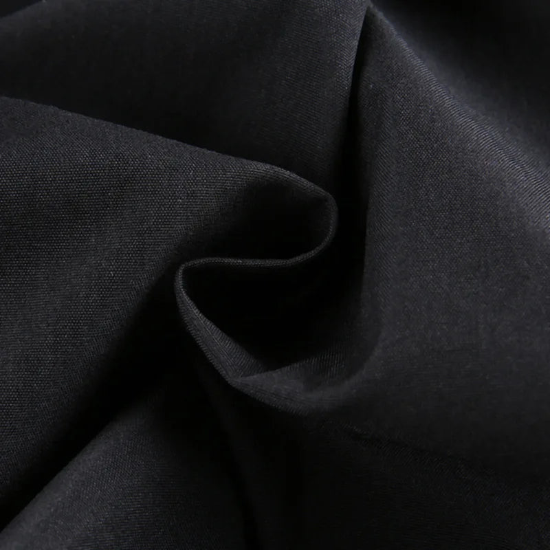 Girl Retro Pleated Skirt Lace Up High Waist Plaid Mesh Stitching Hem Y2K Aesthetic Gothic Black Mini Skirts Bodycon