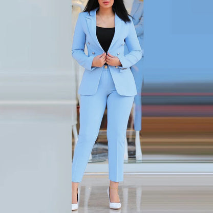 Fashionable Business Look Business Wear Casual Trousers M Orange All Seasons Casual Style Long Sleeve Style New Condition