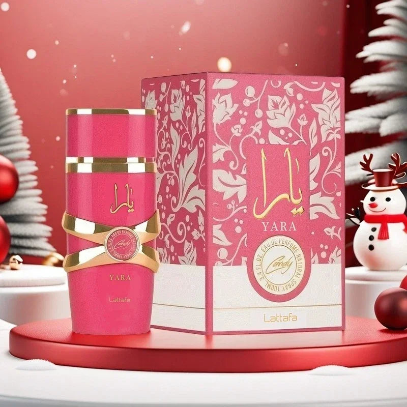 Yara Candy by Lattafa Vanilla, Fruity, Citrus, Floral Eau de Parfum for Women Long-lasting 3.4oz/100ML Badiee Stylez