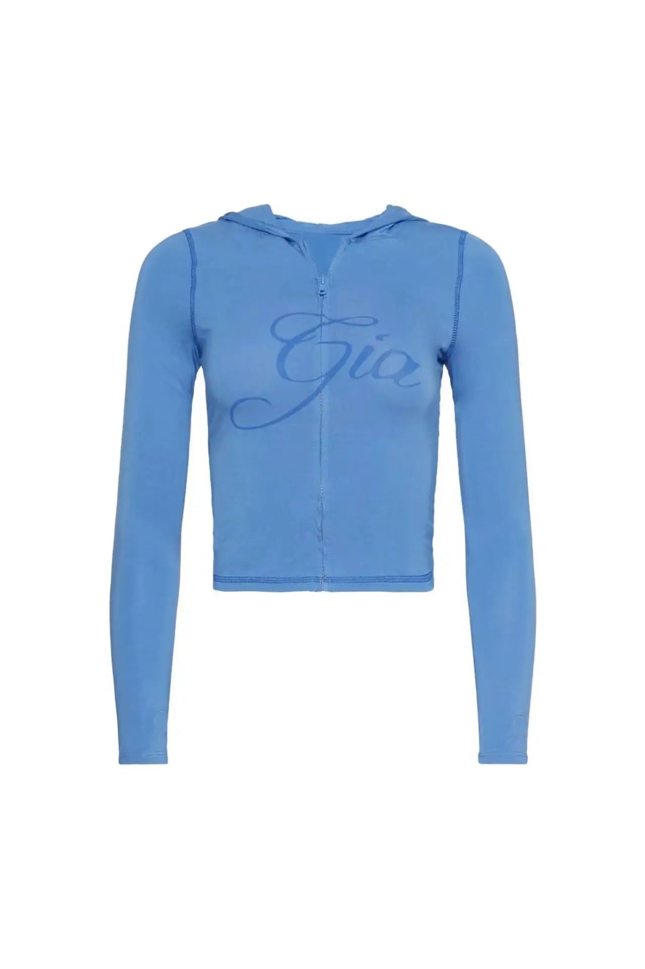 new shoulder letter printed open thread design slim fit hooded zipper short jacket shorts set darkblue yop