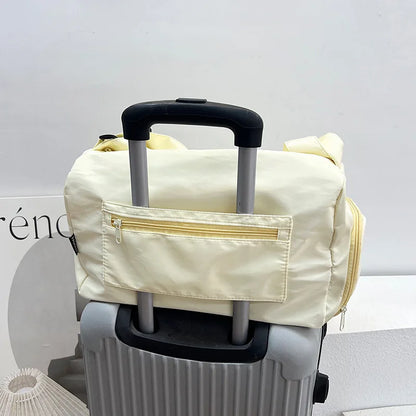 2025 Large capacity Travel Tote Bags for Women nylon Shoulder Messenger Bag Sports Yoga Satchels Fashion Woman Handbag