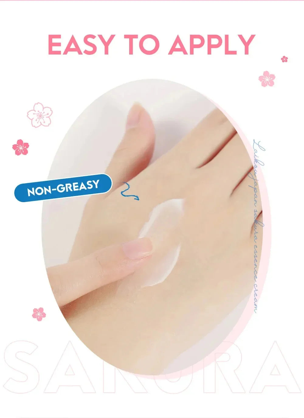 Sakura Whitening Face Serum Anti Aging Fade Fine Lines Tighten Pores Improve Melanin Pigment Dull Moisturizer Brighten Skin Care