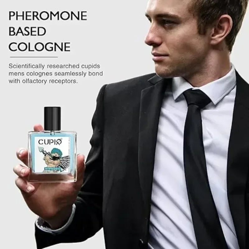 50ml Original Cupid Men's Pheromone Cologne Lasting Mature Hypnotic Rich Fragrance High Quality Hombre Perfume Body Spray - Badiee Stylez