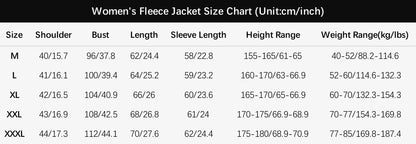 JNLN Winter Polar Fleece Jackets Women Windproof Thermal Soft Shell Jacket Outdoor Hiking Camping Skiing Climbing Warm Coat