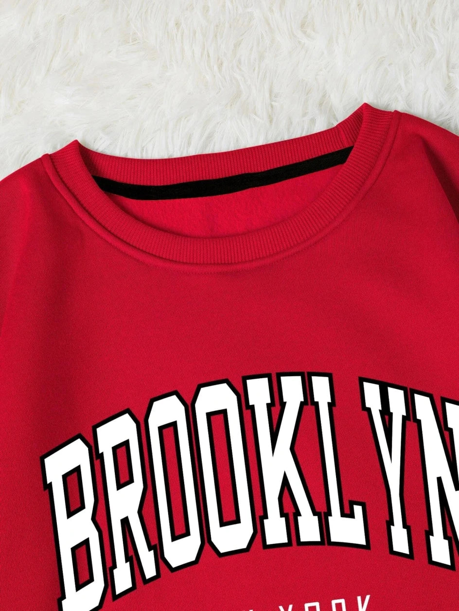 Brooklyn New Work Printed Hoodies Women Cotton Colorful Clothes Basic Trend Hooded Tops Be Durable Harajuku Hoodie Womens