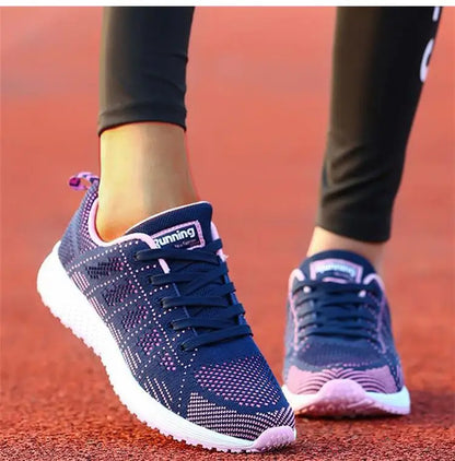 Fashion 2025 New Women's Sneakers Platform Shoes Woman Plus Size Casual Sneaker Woman Lace Up Female Sneakers Tenis Feminino Badiee Stylez
