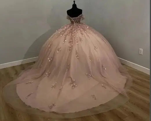 Sonhar Vestidos 15 Quinceanera Dresses Ball Gown Strapless Party Dresses Sweet Ball Gown Customized 15 Year Old Dress Plus Size Badiee Stylez