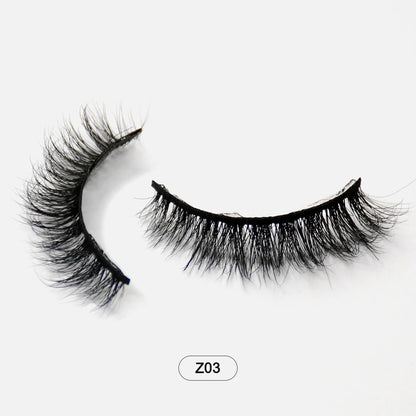Dropshiping Makeup Mink Lashes Fluffy Soft Full Fake Eyelashes Natural False Eyelashes Wispy Lash Extension Z03 CHINA