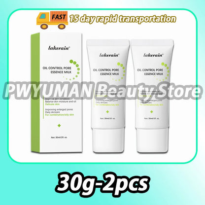 Salicylic Acid Pore Shrinking Cream Reduce Large Pore Tighten Refining Face Repair Rough Dull Pore Brighten Moisturize Skin Care 2pcs