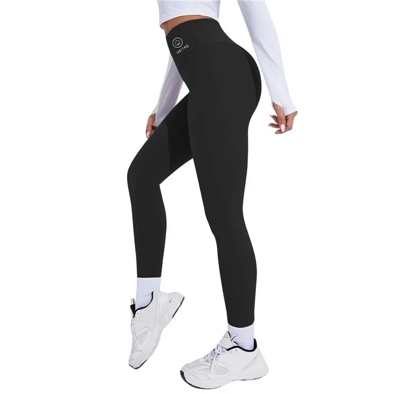 High Waist Yoga Warm Leggins Sports Tights Thermal Woman Running Pants Sexy Butt Lifting Leggings Push Up Panties Gym Fitness Badiee Stylez