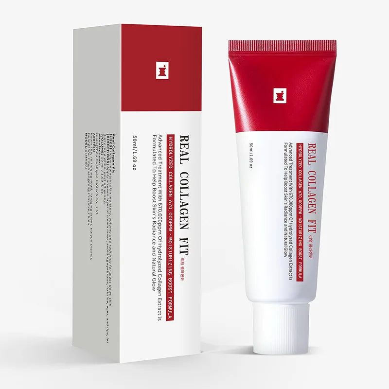 Real Collagen Fit, Collagen Wrapping Mask, Collagen 670,000ppm, Peel Off Facial Mask for elasticity, Hydrating, Glow, Glass Skin 50ml