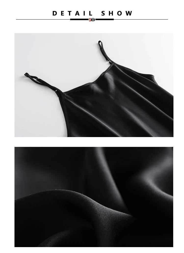 SuyaDream, Women 100%Real Silk Camisoles, 19MM, Solid Cozy Camis, 2024 Spring Summer Basic T shirts, White, Pink, Beige