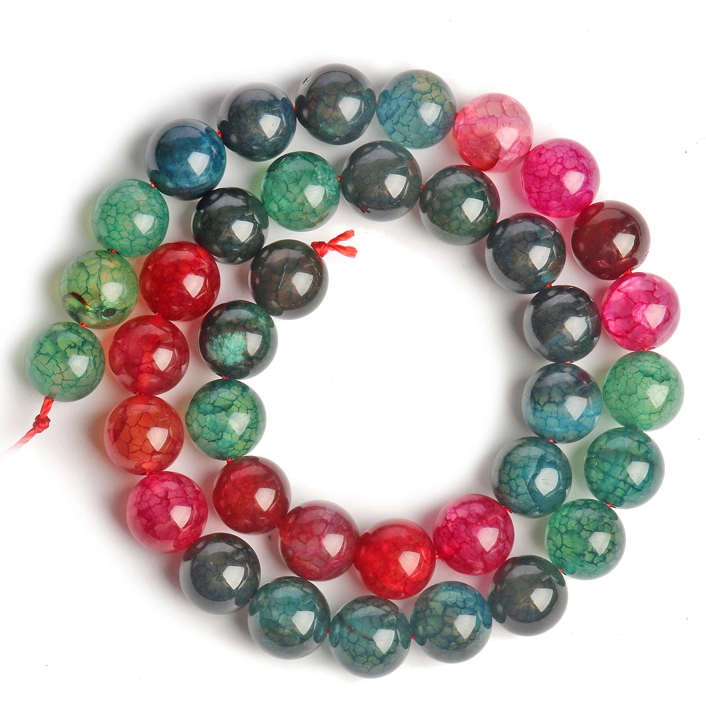 Natural Amethyst Stone Beads 6/8/10mm Round Shape Crystal Loose Spacer Beads For Jewelry Making Diy Bracelet Necklace 15inch Dragon Agate