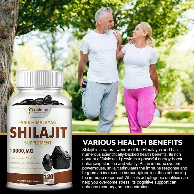 Shilajit Capsules - for Energy, Enhance Men Performance, Muscle Strength, EnduranceSupplement