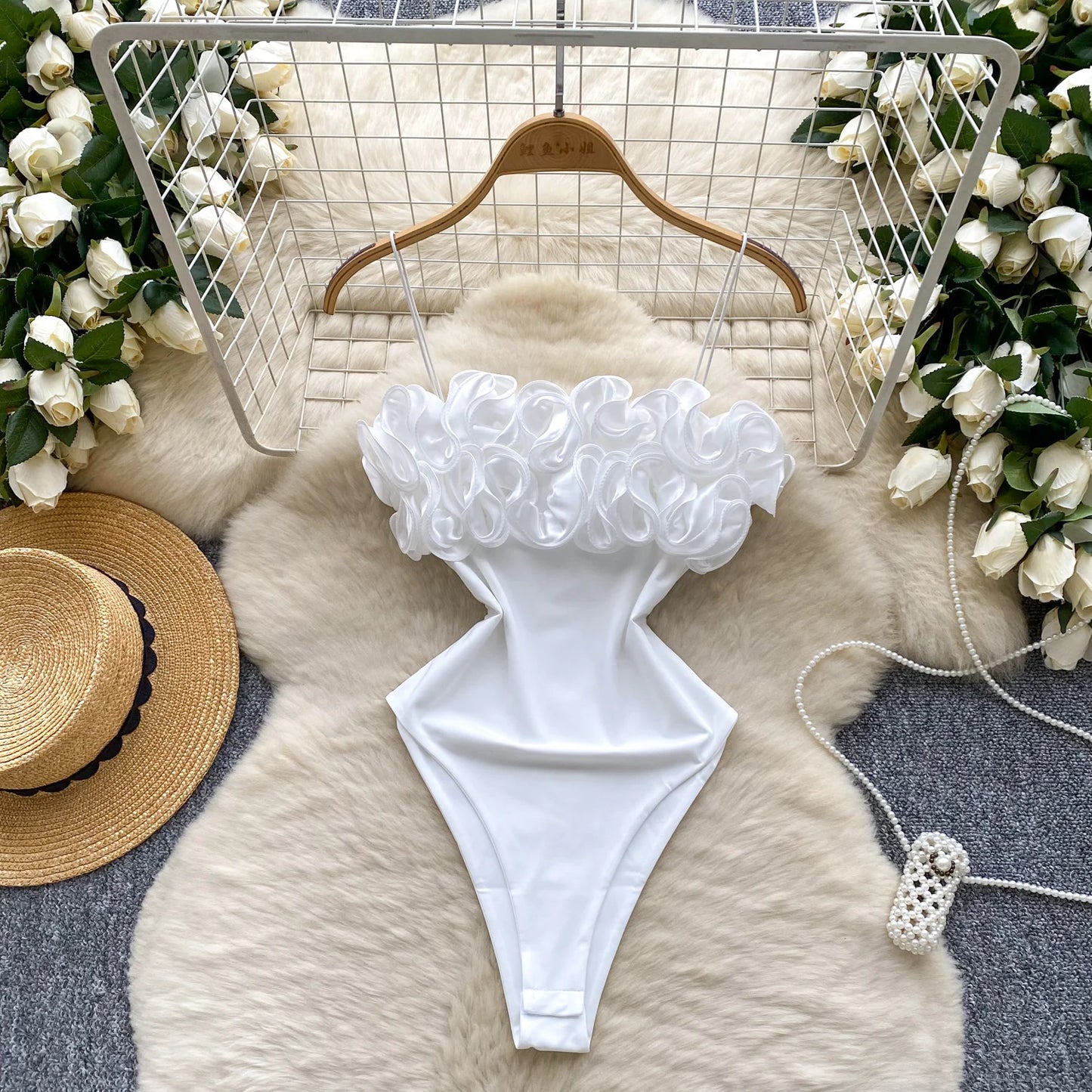 SINGREINY Summer Streetwear Sheath Open crotch Bodysuits Sleeveless Backless Short Rompers Women Solid 3D Flowers Sexy Playsuits