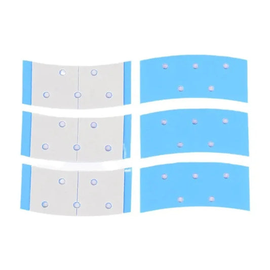 30pcs Curved walker tape Double-sided ultra hold tape hair system tape Hold Bonding Glue For salon Lace System and men's Toupee