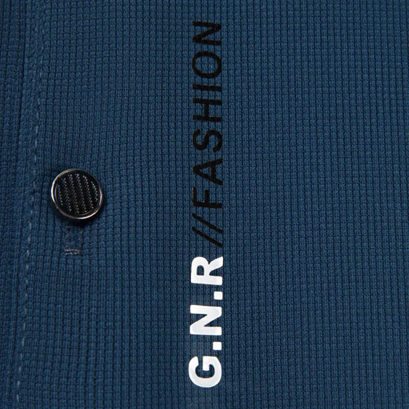 Men's Polo Shirt - Breathable & Comfortable Solid Color Top for Casual Business Style