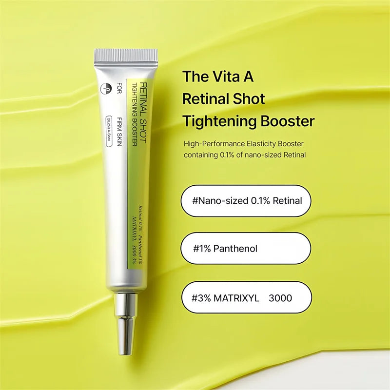 Retinol Shot Tightening Booster For Firm Skin Face Serum Eye Cream Moisturizing Anti Aging Wrinkles Dark Circles Puffiness Care