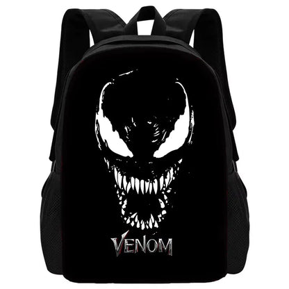 Marvels V-venoms Child School Backpack with Lunch Bags ,Pencil Bags ,School Bags for Boys Girls Best Gift XHOO1-SB-102-A5