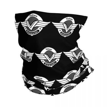 Vulcan Motorcycle Modren Bandana Neck Cover Printed Wrap Scarf Multi-use Headwear Outdoor Sports Unisex Adult Washable 2 One Size