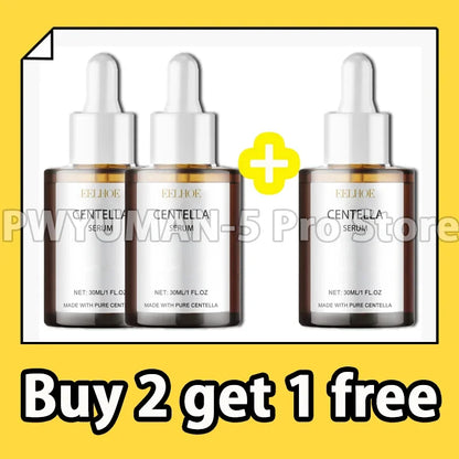 Korean Centella Asiatica Face Serum Shrink Pores Smoothing Rejuvenation Skin Brighten Whitening Cream Facial Moisturizing 30 ml Buy 2 get 1 free