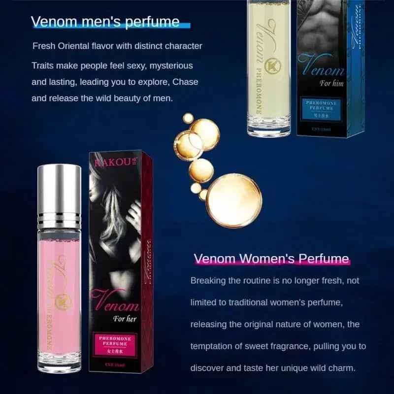 10ml Perfume for Men Women Ball Perfume Women Pheromone Men'S Essential Oil Perfume Attracts The Opposite Sex Lasting Fragrance - Badiee Stylez