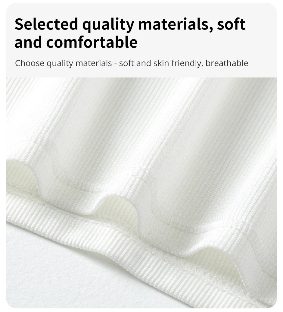 Ladies Four Seasons Solid Color Vest Fashion Joker Young Woman Threaded Camisole plus Size Bottoming Vest