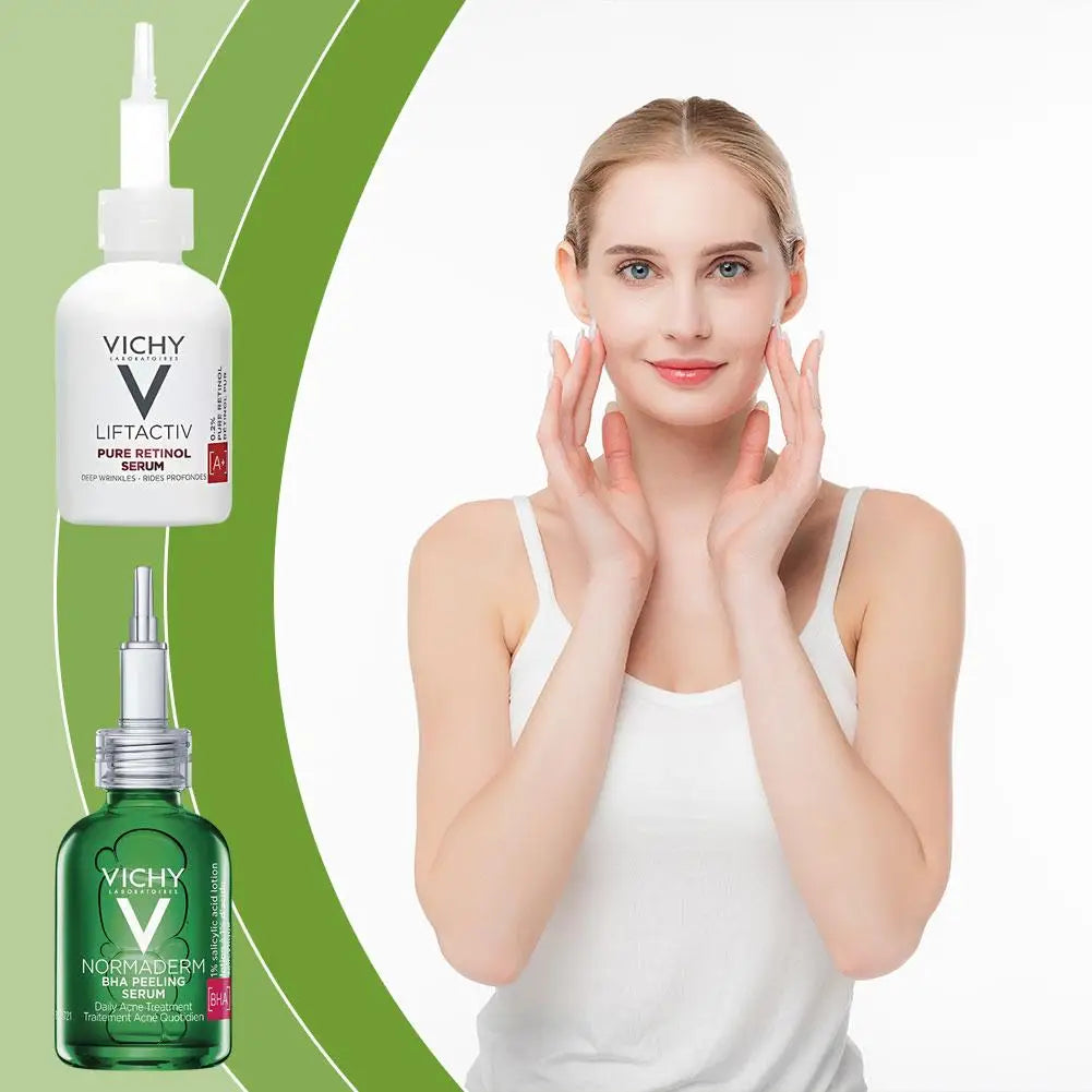 Vichy 16% VC Rejuvenating Serum Vitamin B3 Brightening Anti-Wrinkle Essence Instant Wrinkle Remover Retinol Serum Skin Care