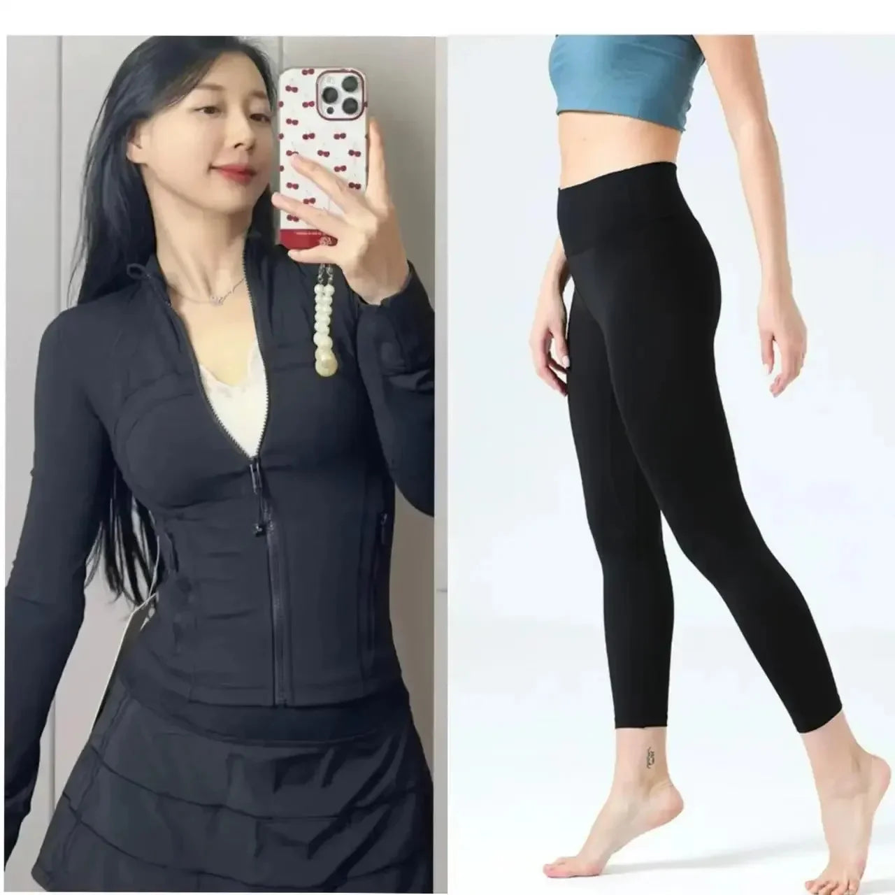 2025 Gold Label Short Sport Jacket Set Women's Yoga Clothes Slimming Fitness Jacket Active Wear Exercise Clothing Female Badiee Stylez