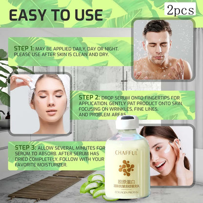 Collagen Face Serum skincare Facial Essence Liquid Firming Moisturizing Nourishing Facial Serum Skin Care