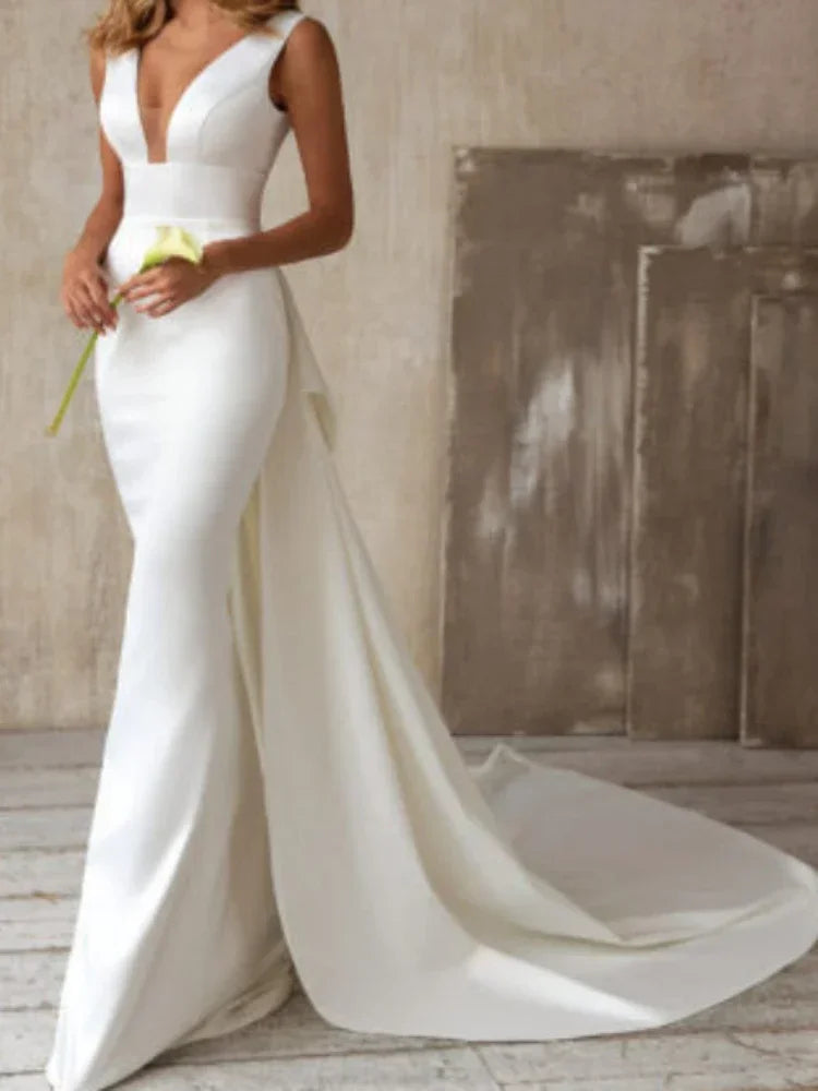 White Dress Party Women Long Night Dresses Pink High Waist Dance Wedding Prom Bridesmaid Maxi Y2k Dresses Summer Vestidos 2024