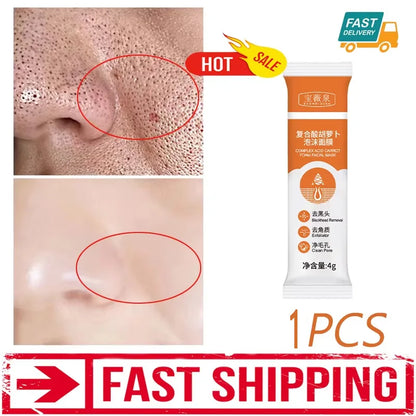 Acidity Pore Shrink Face Serum Remove Blackheads Acne Oil Control Repair Essence Moisturizing Nourish Pores Firming Facial Care 1pc-4g