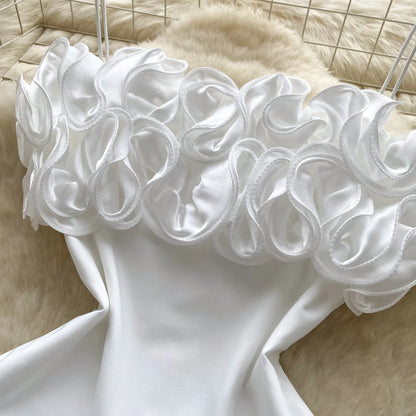 SINGREINY Summer Streetwear Sheath Open crotch Bodysuits Sleeveless Backless Short Rompers Women Solid 3D Flowers Sexy Playsuits