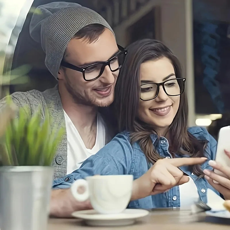 3 Pairs of Y2K Style Fashionable Transparent Lens Glasses Suitable for Daily Wear for Both Men and Women Badiee Stylez