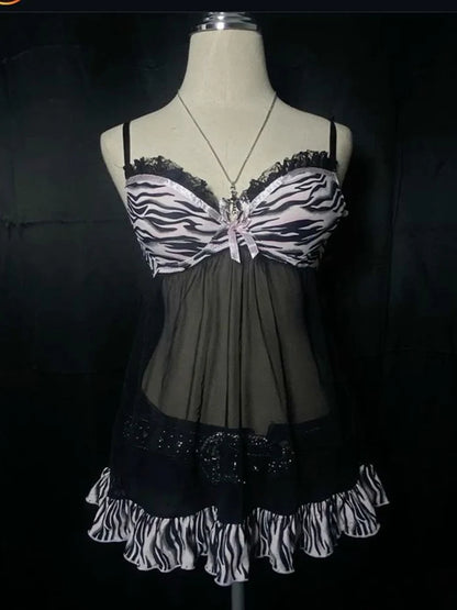 Y2k Clothes White Mini Dress Woman Clothing Gothic Dress Harajuku Party Dresses Graphic Rock Punk Goth Emo Short Women's Summer Burgundy