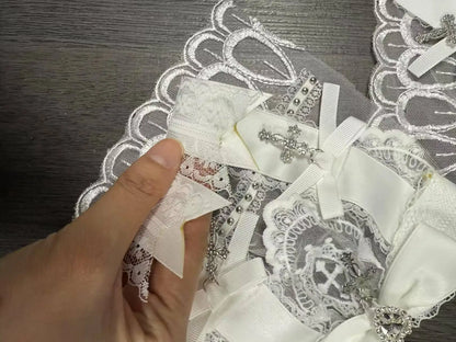 Y2k Aesthetic Lolita Style Bow Dress Shorts Set Japanese Women Gothic Lace Flare Sleeve Button Shirt Dress Punk Party Mini Dress