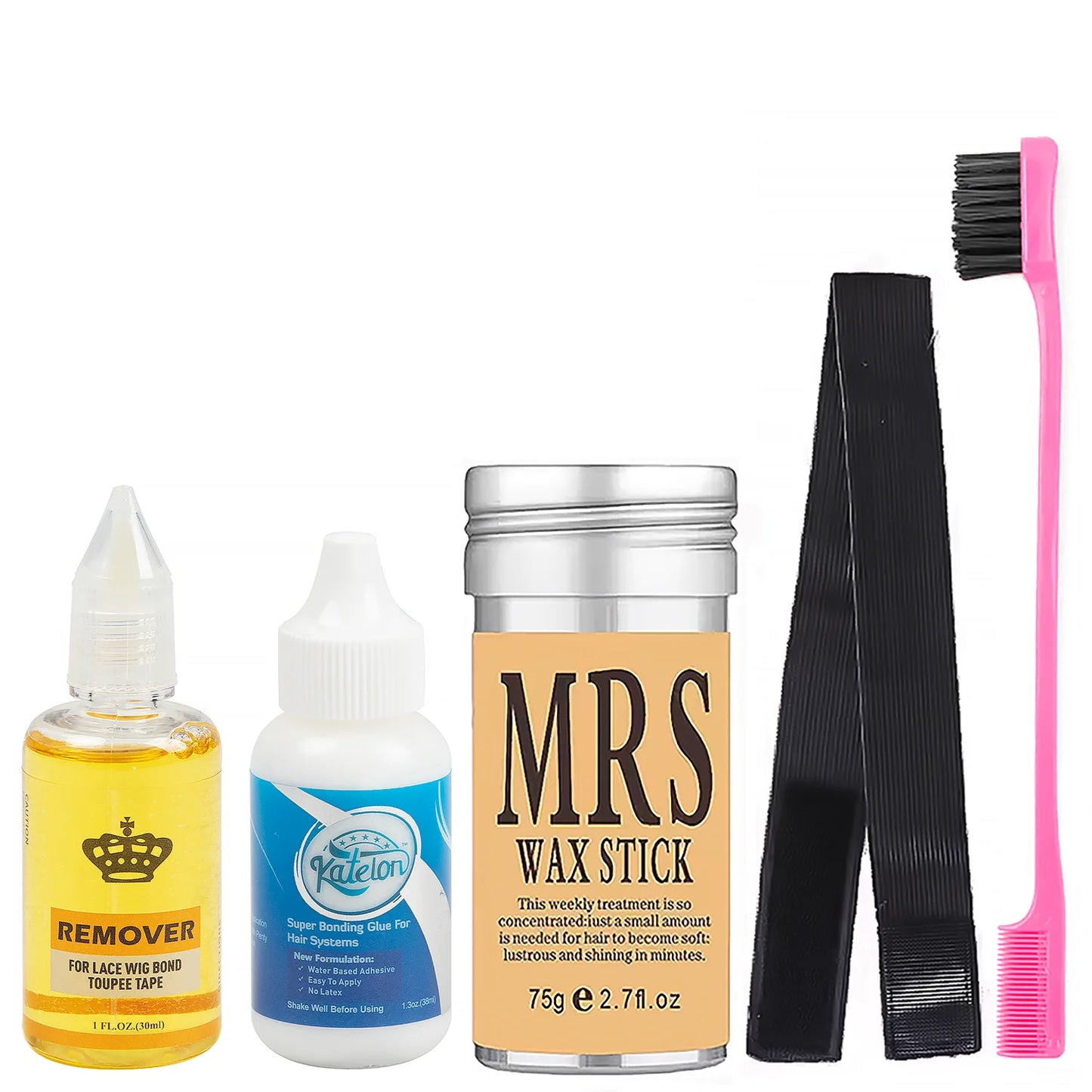 Wig Glue Spray for Front Lace Wig Lace Melting Spray for Wigs Melting Spray Lace Bond Spray Lace Glue Kit Wig Install Kit