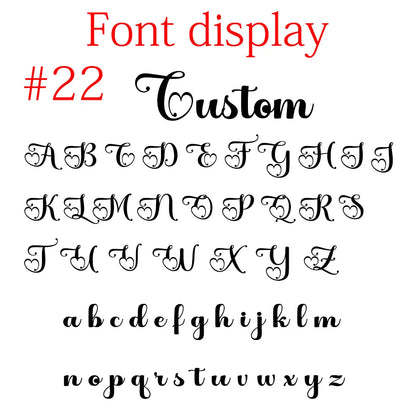 Custom Love Heart Name Necklace Personalized Letter Gold Pendant Stainless Steel Jewelry Fashion Trend Birthday Gift For Her Badiee Stylez