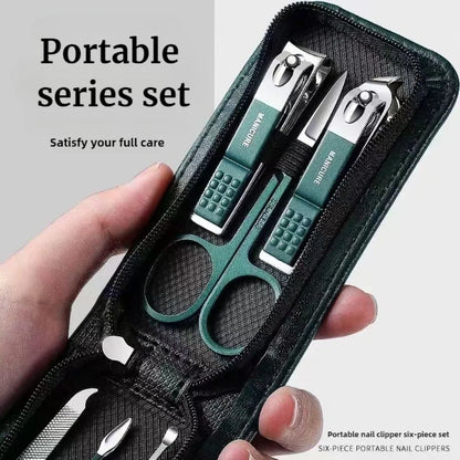 6Pcs Nail Scissors Set Household High End Mens and Womens Special Nail Clippers Manicure Beauty Tools Portable Manicure Tools