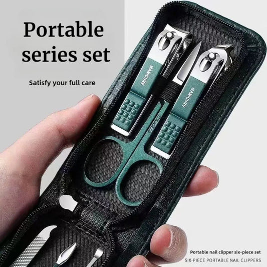6Pcs Nail Scissors Set Household High End Mens and Womens Special Nail Clippers Manicure Beauty Tools Portable Manicure Tools