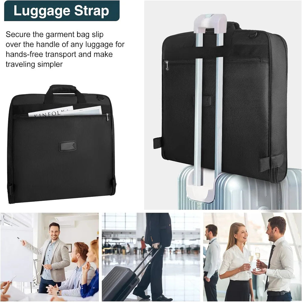 Business travel bag Suit bag Waterproof folding luggage hanging bag Clothing bag Clothing bag both wet and dry