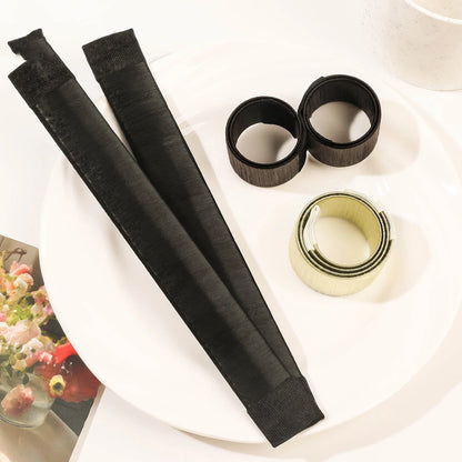 Lady Girl Hair Accessories Sweet French Dish Made Hair Band Ball Twist Magic DIY Tool Bun Maker Synthetic Donuts Bud Head Band Badiee Stylez