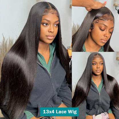360 Full Lace Frontal Wig 13x6 Straight Glueless Lace Front Wig Brazilian Human Hair Wigs For Black Women 13x4 Lace Wig
