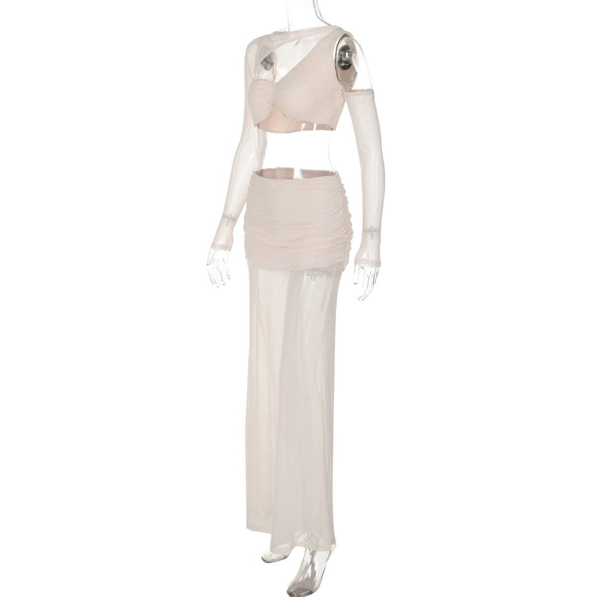 Hawthaw Women 2025 Spring Autumn Long Sleeve Crop Tops Long Pants Party Club Two Piece Sets Outfits Wholesale Items For Business