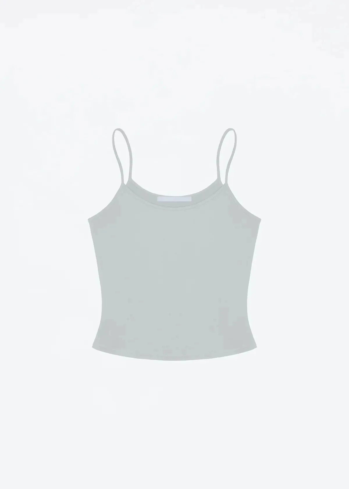 Tank Baby Blue Women's Summer Camisole Soy Color Fog Gray New Color Custom Dyed Tight Bottoming Shirt Slim Fit Top