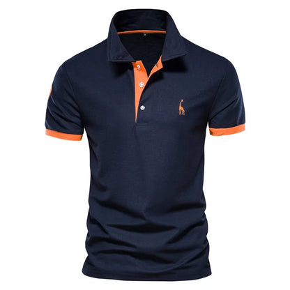 Men's Summer Golf Polo Shirt - High-Quality Casual Short Sleeve Tee in Plus Size (5XL) by [Brand Name]