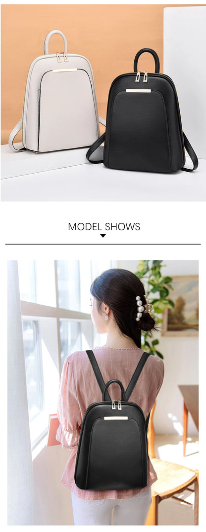 Fashion Sequined Backpack For Women Brand Leather Backpack Female Shoulder Bags Large Capacity Travel Bagpack Women Mochila