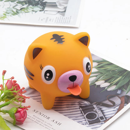 Squeeze Toys Animal Fidget Toy Anxiety Reducer Sensory Play Kids Adult Toy Soft Rabbit Bear Tiger Pig Kawaii Cute Toy